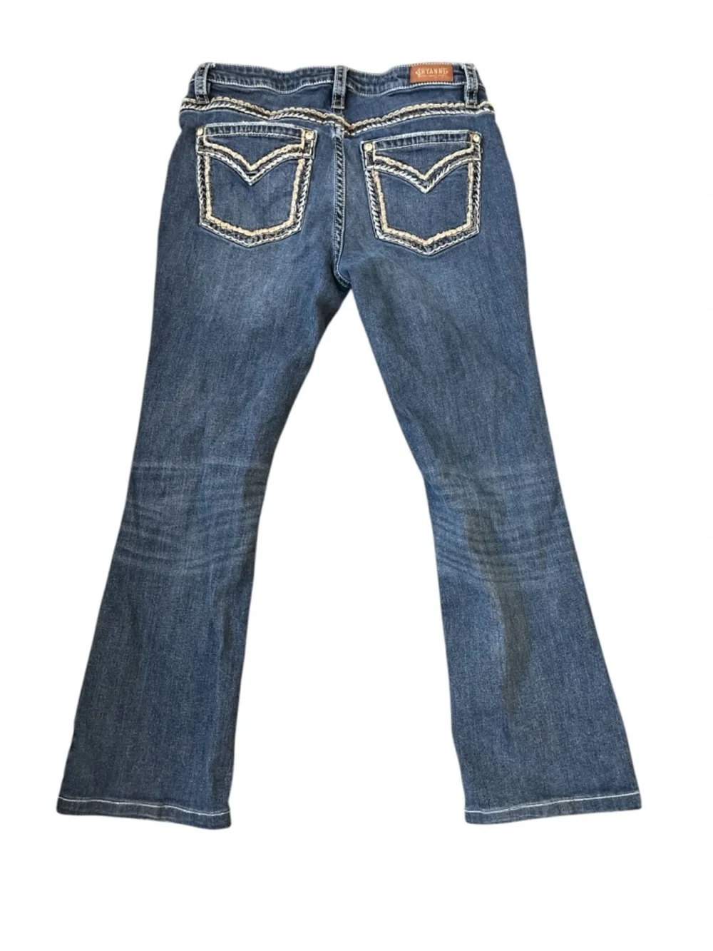Shyanne Bootcut Jeans Women’s Size 33 Western Embroidered Pocket Mid Rise Denim
